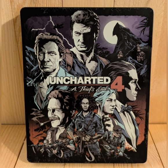 Uncharted 4 A Thief's End Metal case Ps4 - Picture 2 of 5